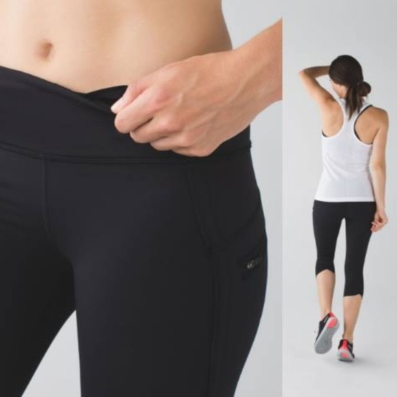 lululemon athletica Pants - Lululemon Run: Top Speed Crop